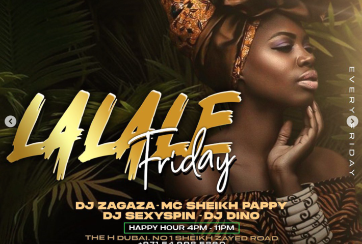 Lalale Friday @ Club Enish (Sheikh Zayed Road)